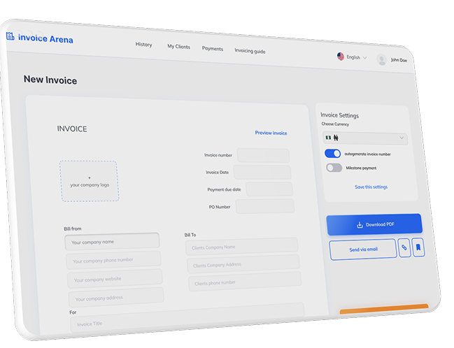 Invoice Arena